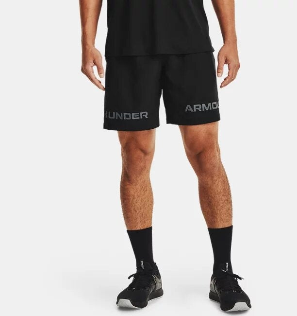 Kurze Under Armour Woven Graphic – Noir