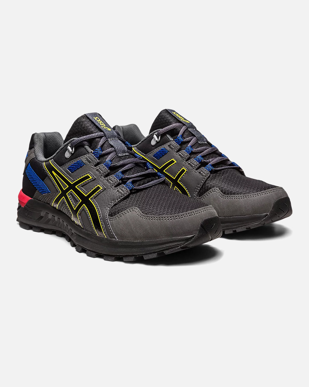 FootkornerAsics Gel Citrek - Noir/Jaune/Bleu