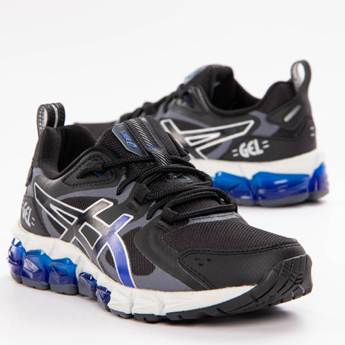 Asics Gel Quantum 180 6 GS Junior - Schwarz/Blau/Weiß - Footkorner