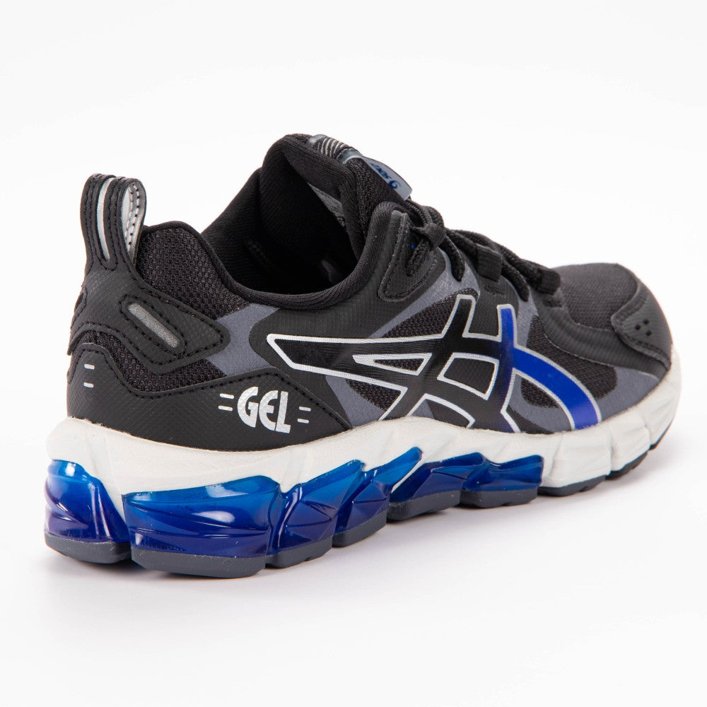 FootkornerAsics Gel Quantum 180 6 GS Junior - Schwarz/Blau/Weiß