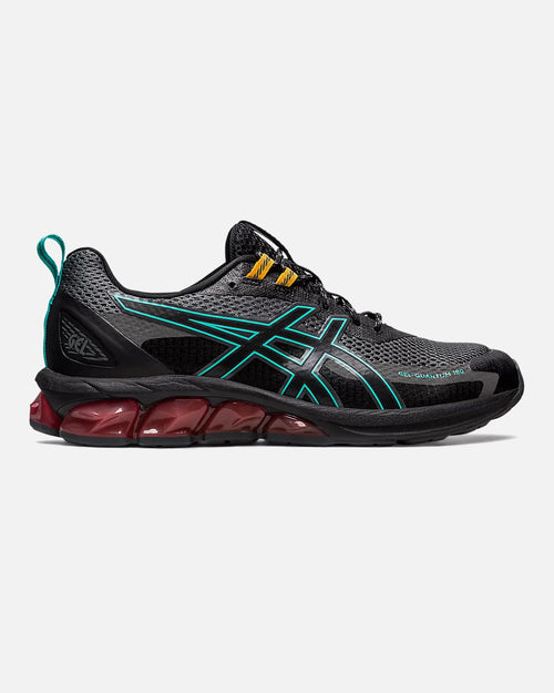 Asics Gel Quantum 180 VII - Negro/Azul/Rojo - Footkorner