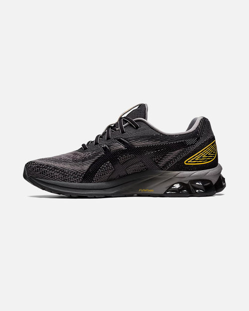Asics Gel-Quantum 180 VII - Negro/Gris/Amarillo - Footkorner