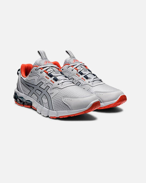 Asics Gel Quantum 90 - Gris/Blanc/Orange - Footkorner