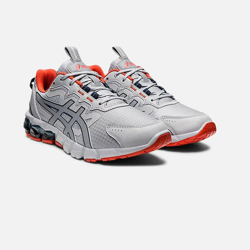 Asics Gel Quantum 90 - Gris/Blanc/Orange - Footkorner