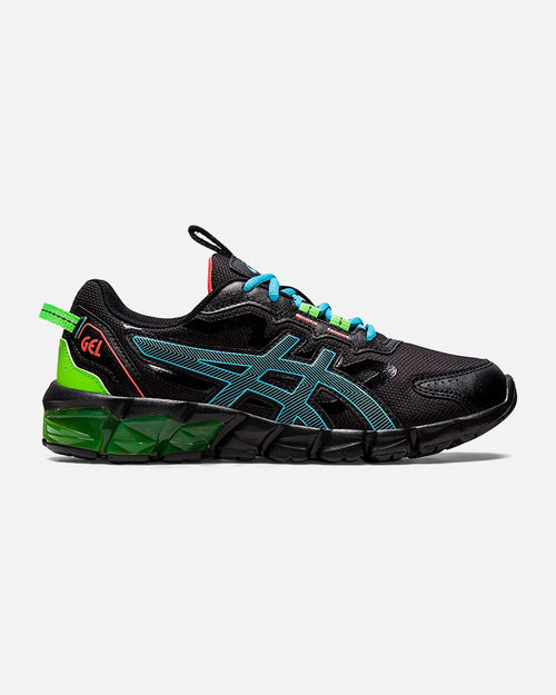 Asics Gel Quantum 90 S GS Junior - Nere/Blu/Verdi - Footkorner