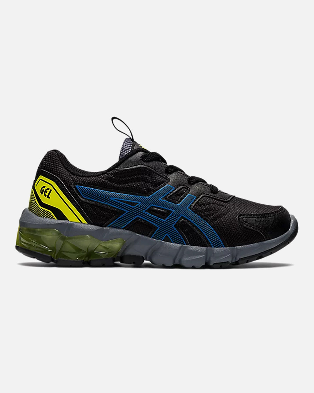 FootkornerAsics Gel-Quantum 90 Junior - Schwarz/Blau/Gelb