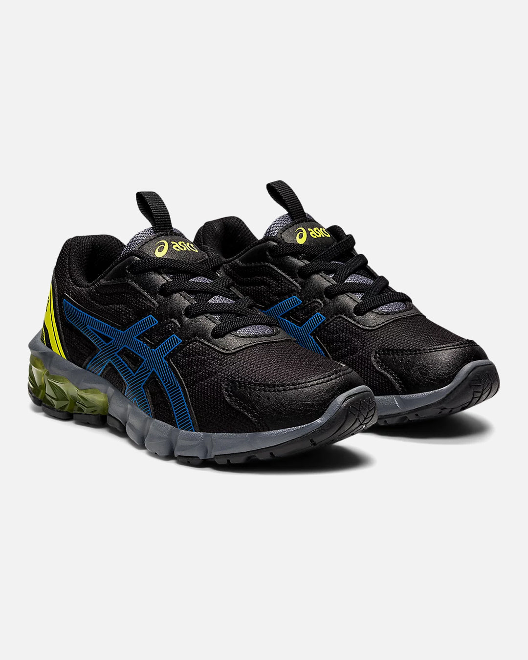 FootkornerAsics Gel-Quantum 90 Junior - Schwarz/Blau/Gelb