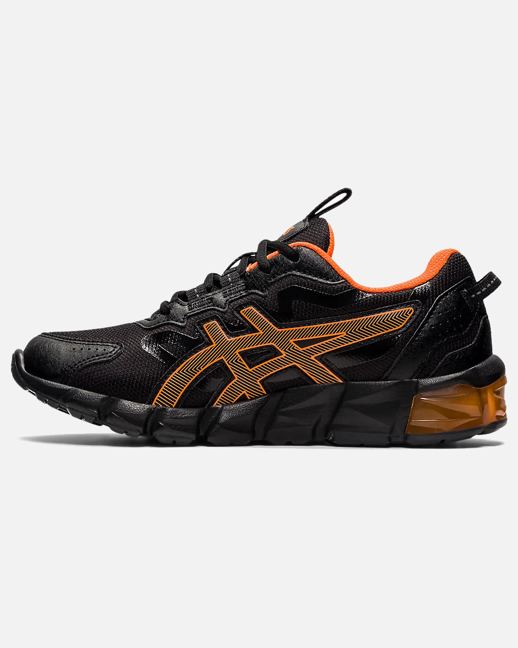 FootkornerAsics Gel Quantum 90 S GS Júnior - Noir/Naranja