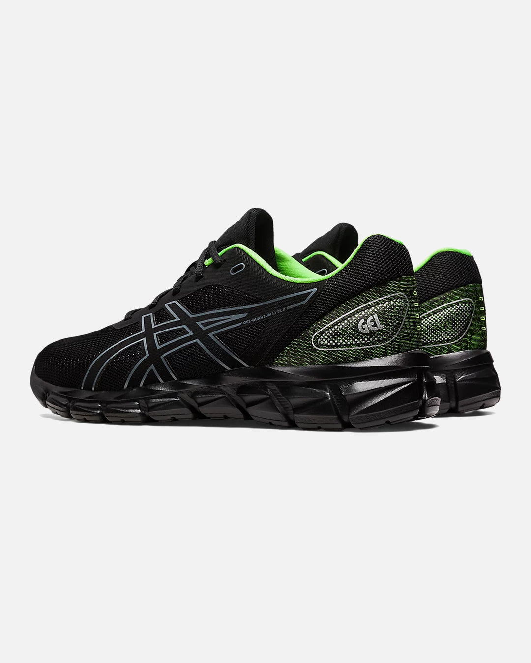 FootkornerAsics Gel-Quantum Lyte II- Noir/Vert/Blanc