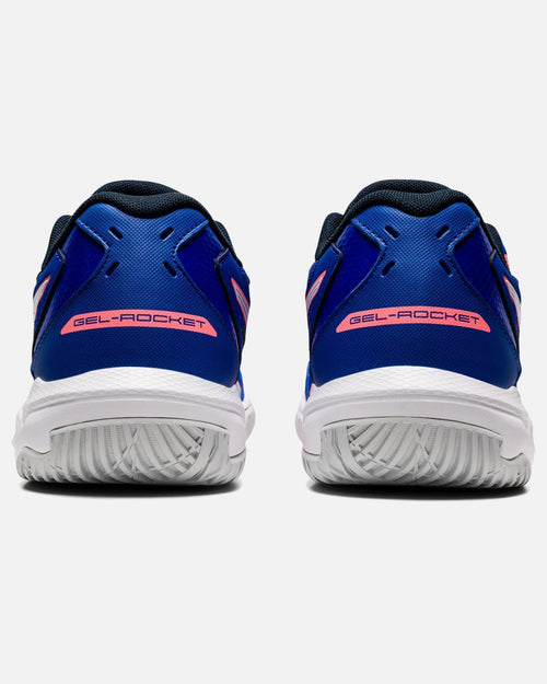 Asics Gel Gel-Rocket 10 Donna - Blu/Bianco/Rosa - Footkorner