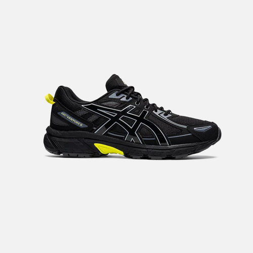 Asics Gel Venture 6 - Black/Yellow - Footkorner