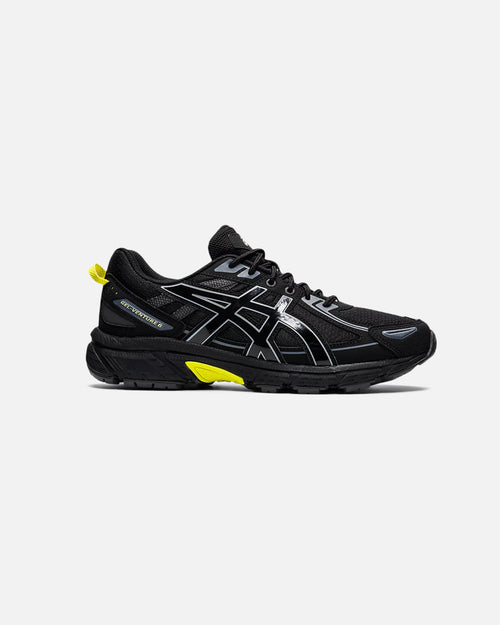 Asics Gel Venture 6 - Black/Yellow - Footkorner
