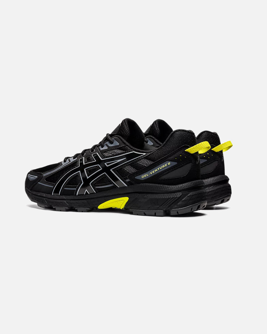 FootkornerAsics Gel Venture 6 - Black/Yellow