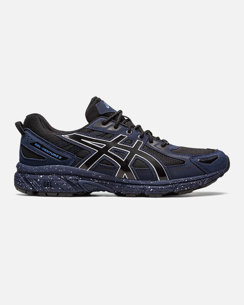 Asics Gel Venture™ 6 Trail – Schwarz/Blau/Weiß - Footkorner