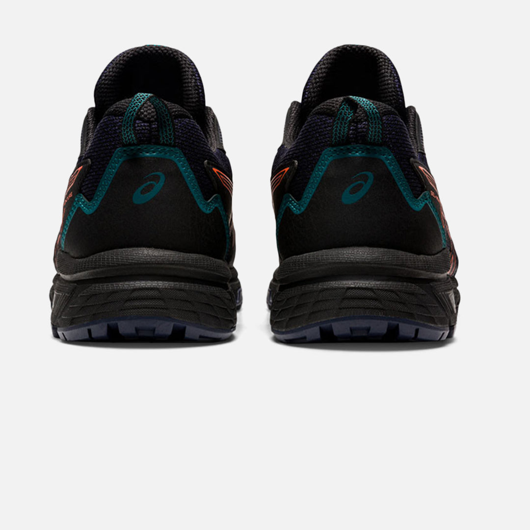 FootkornerAsics Gel Venture 8 - Black/Orange/Green