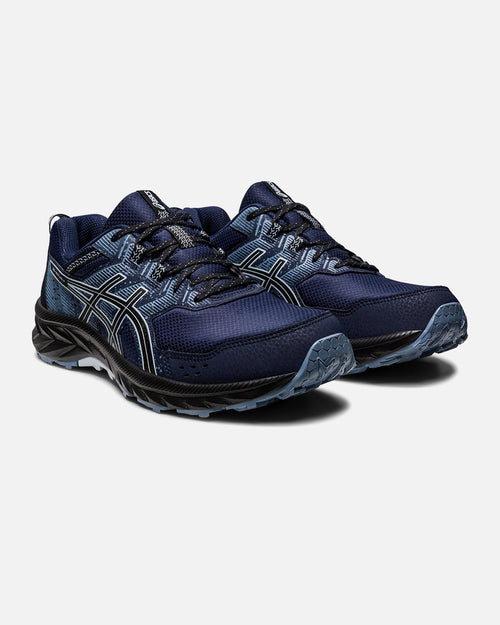 Asics Gel-Venture 9 - Black/Blue  - Footkorner