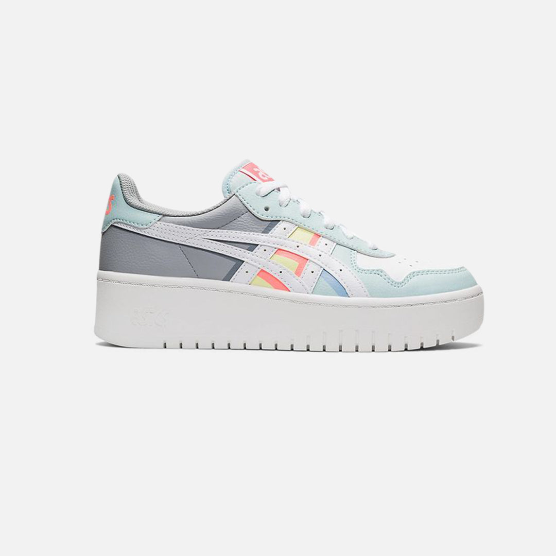 FootkornerAsics Japan S PF Femme - Blanc/Gris/Vert