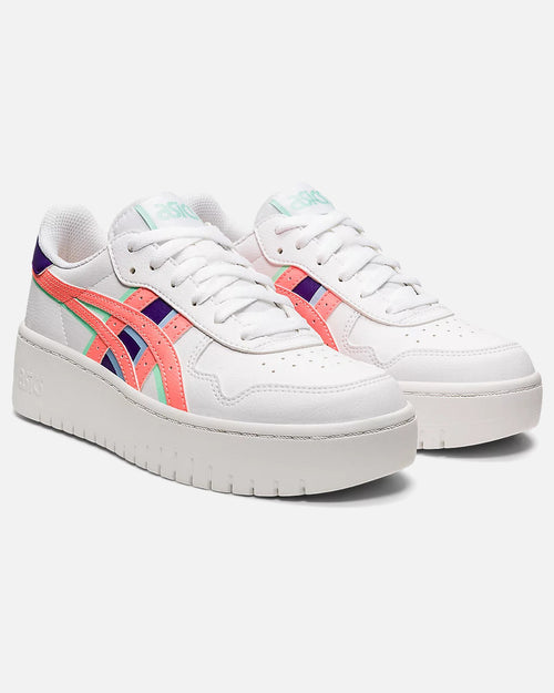 Asics Japan S PF Femme - Blanc/Rose/Violet - Footkorner