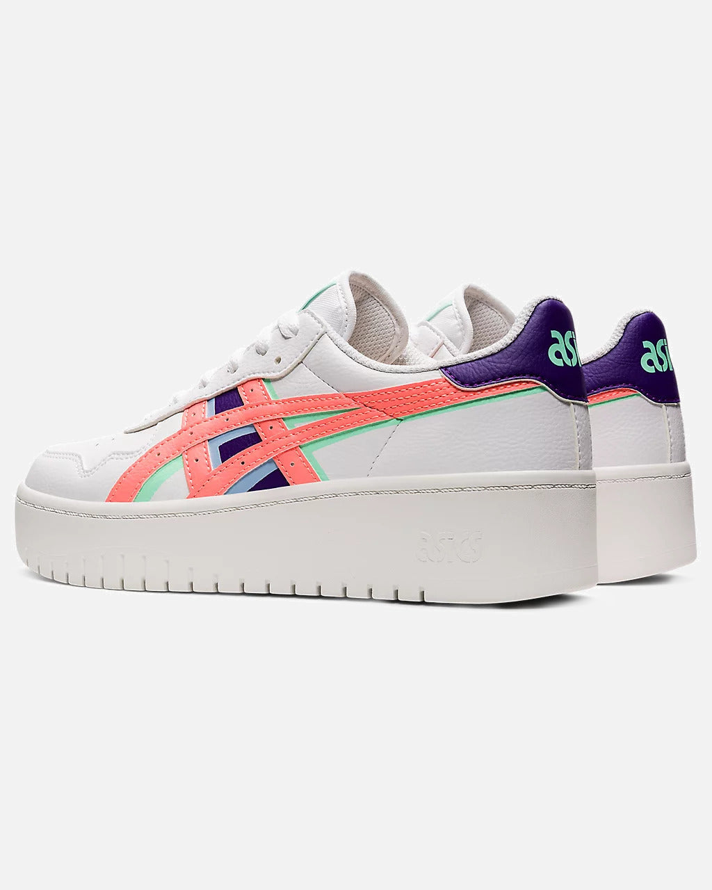FootkornerAsics Japan S PF Femme - Blanc/Rose/Violet