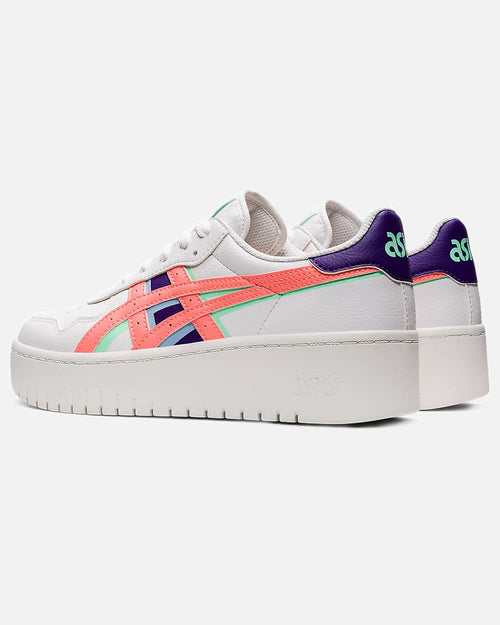 Asics Japan S PF Femme - Blanc/Rose/Violet - Footkorner