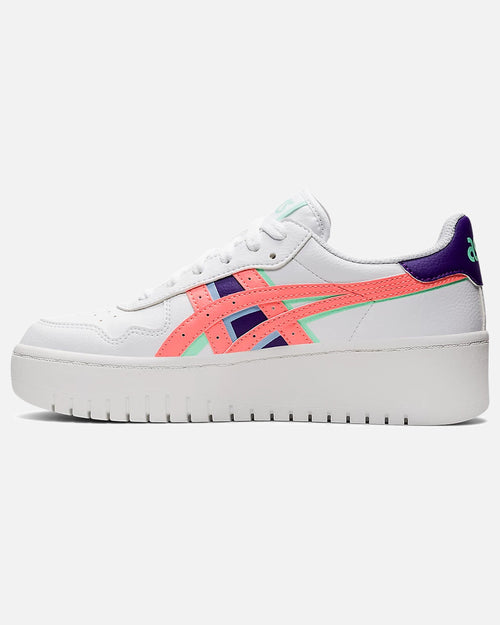 Asics Japan S PF Femme - Blanc/Rose/Violet - Footkorner