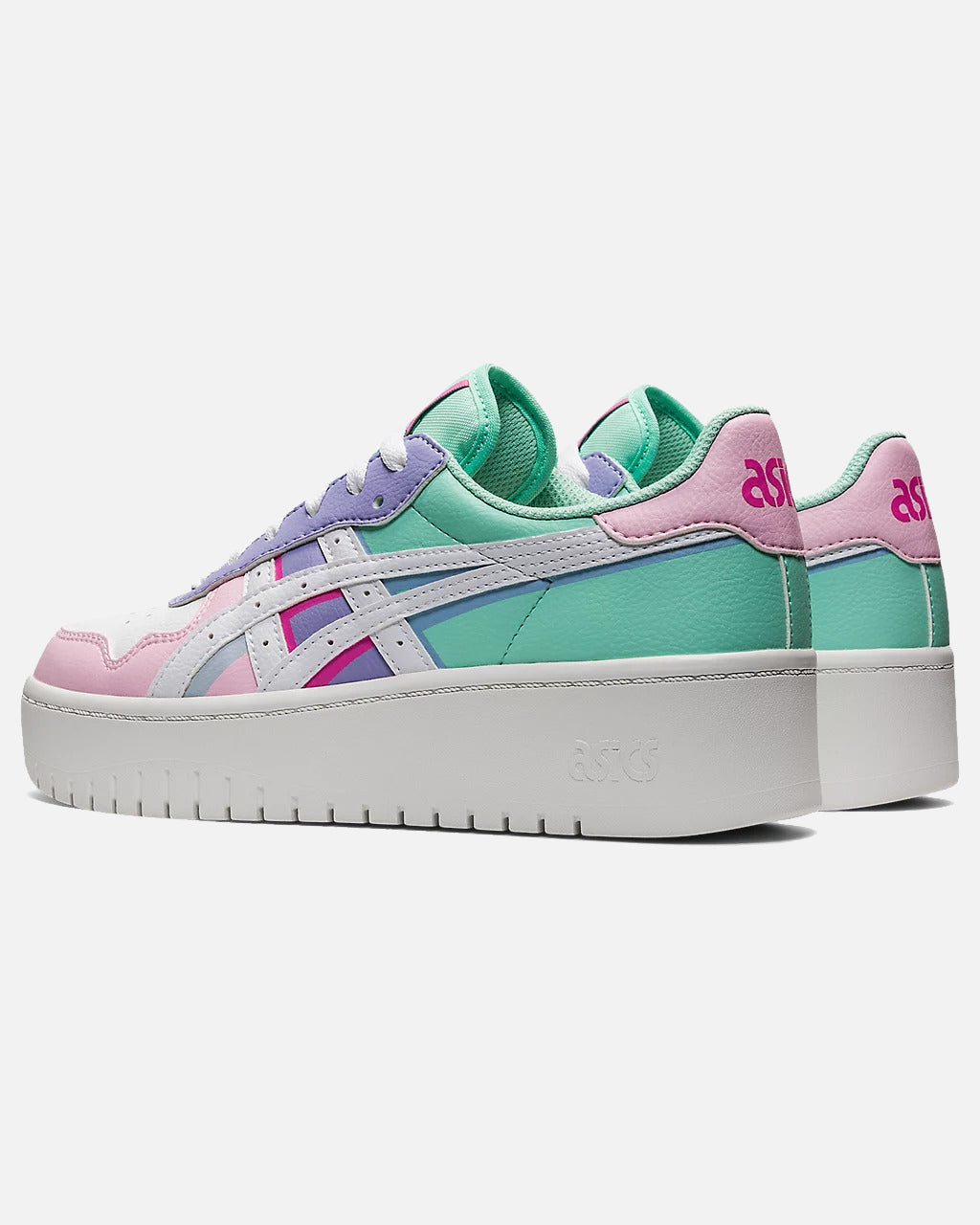 FootkornerAsics Japan S PF Femme - Vert/Rose/Violet