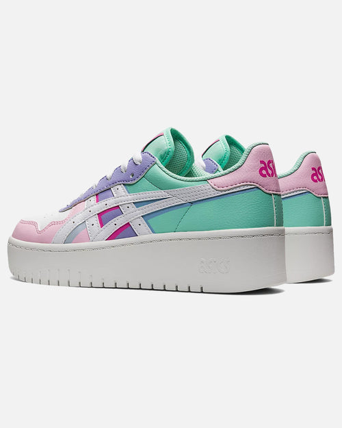 Asics Japan S PF Femme - Vert/Rose/Violet - Footkorner