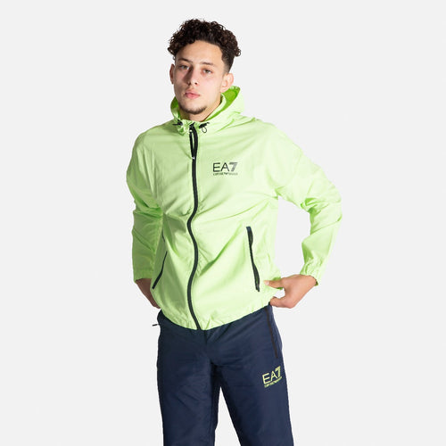 EA7 Ventus 7 Tennis Pro Tracksuit - Green/Blue - Footkorner