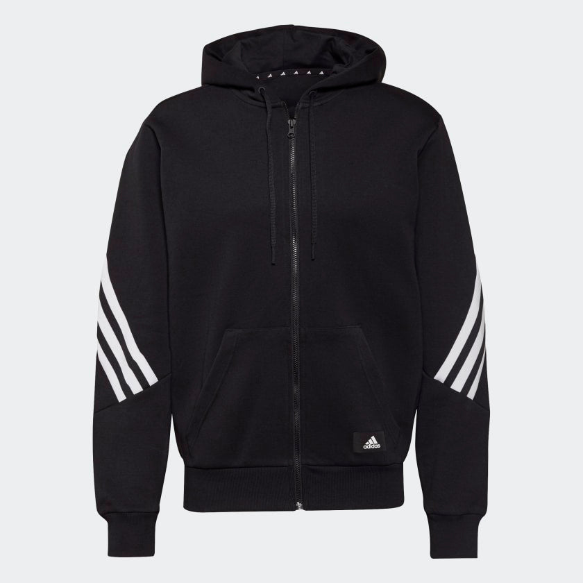 Adidas Sportswear Future Icons Hooded Jacket - Black/White