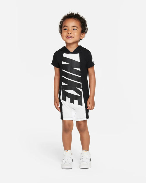 Nike Sportswear Amplify Baby Romper - Black/White - Footkorner