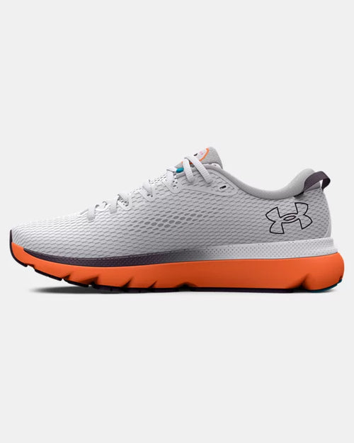 Under Armour HOVR™ Infinite 5 - Blanc/Gris/Orange - Footkorner