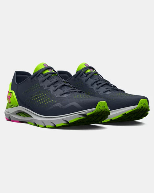 Under Armour HOVR™ Sonic 6 - Gris/Vert - Footkorner
