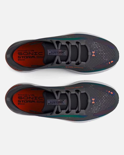 Under Armour UA HOVR™ Sonic 5 Storm - Noir/Gris/Orange - Footkorner
