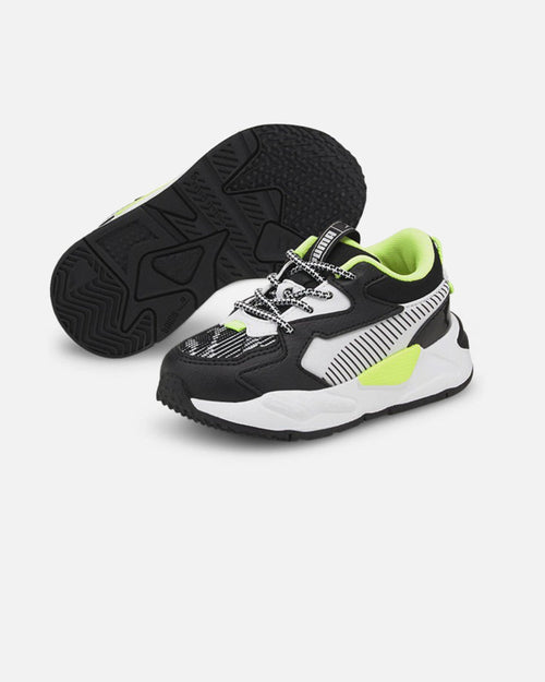 Puma RS-Z Visual Effects Bébé - Noir/Blanc/Jaune - Footkorner