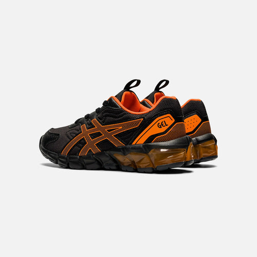 Asics Gel-Quantum 90 Kids Shoes - Black/Orange - Footkorner