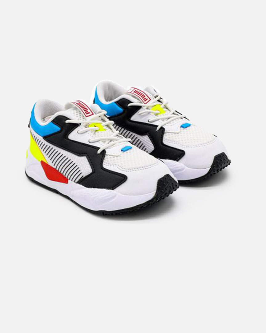 Puma RS-Z Core AC Bebe - Blanc/Noir/Bleu