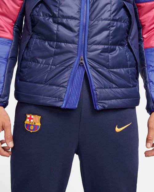Giacca sintetica FC Barcelona - Blu/Rosso - Footkorner