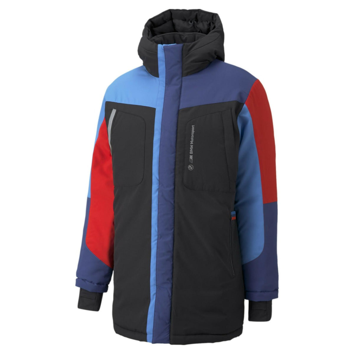 FootkornerPuma BMW MOTORSPORT Gepolsterte Jacke - Schwarz/Blau/Rot