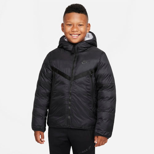 Giacca Nike Windrunner Sportswear Junior - nera - Footkorner