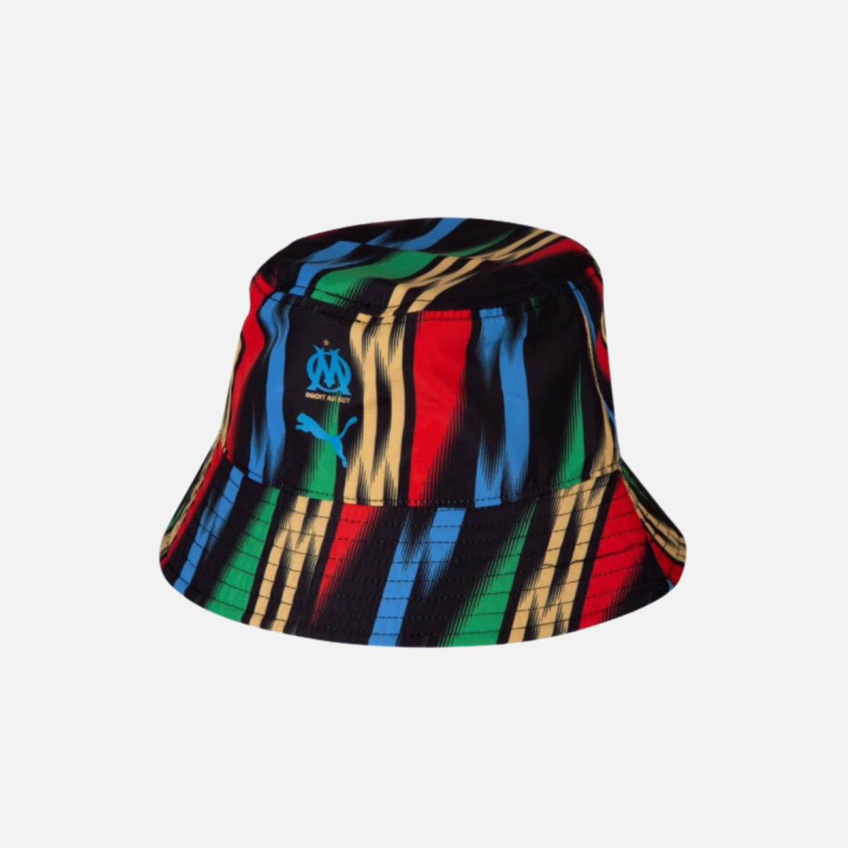 FootkornerSombrero de pescador OM x Africa 2022 - Negro/Azul/Rojo