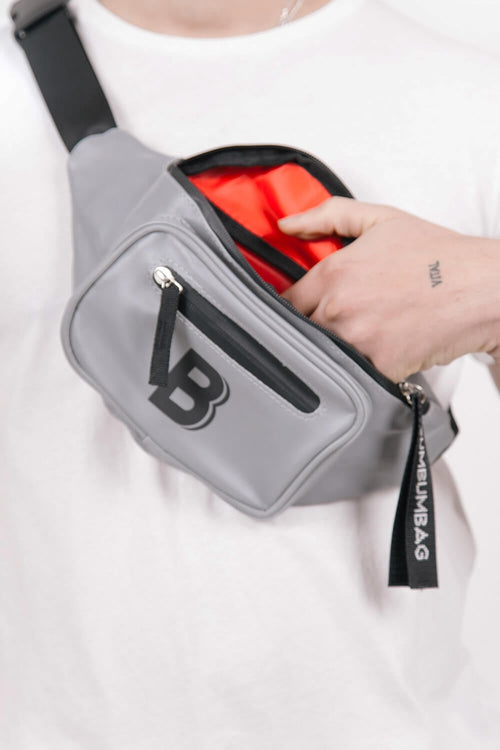 Sac banane Bumbumbag fluorescente by SixthJune - Gris - Footkorner