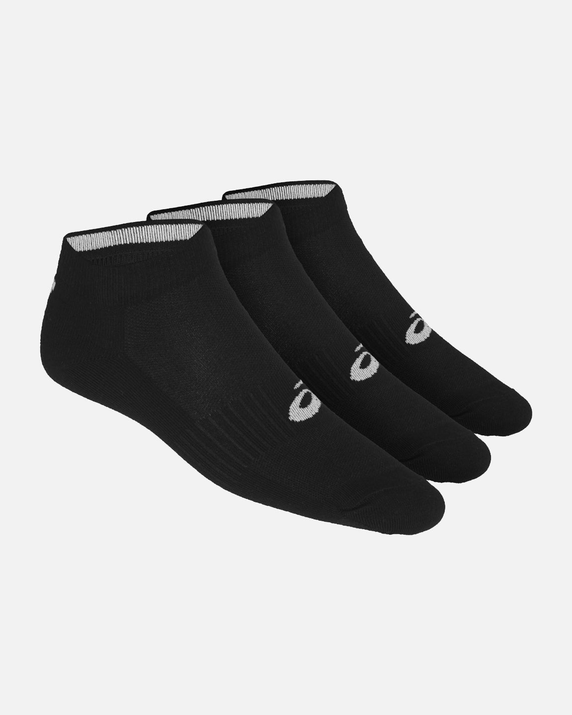 Pack of 3 pairs of Asics short socks - Black