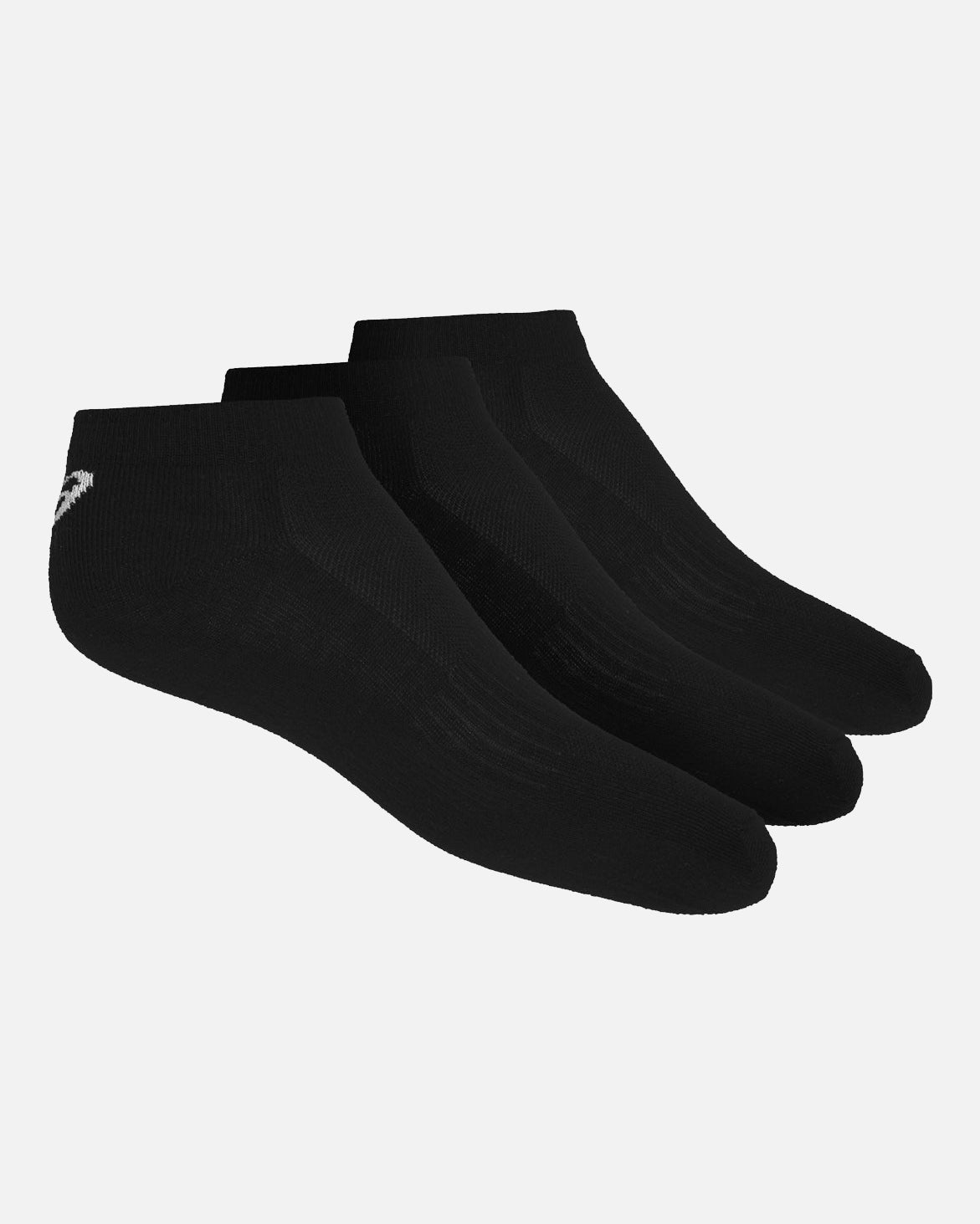 Pack de 3 pares de calcetines cortos Asics - Negro