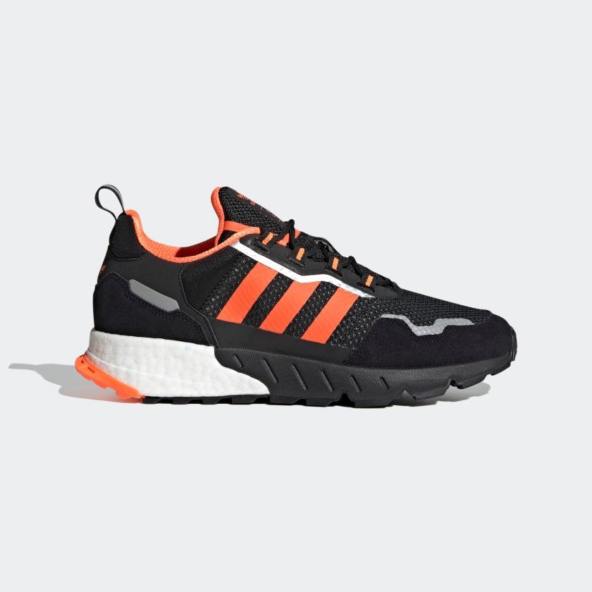 FootkornerAdidas ZX 1K Boost - Black/Orange/Silver