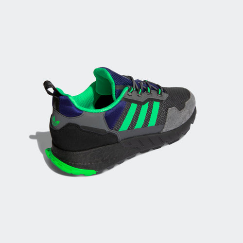 Adidas ZX 1K Boost - Schwarz/Grün/Blau - Footkorner
