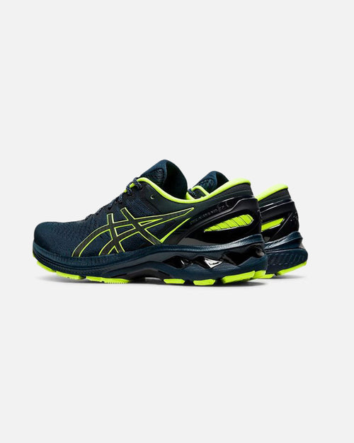Asics Gel Kayano-27 lite-show Blau/Jaune - Footkorner