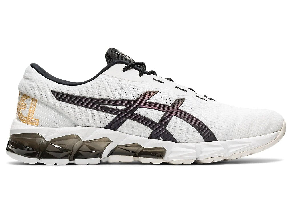 FootkornerAsics Gel Quantum 180 5 - Bianco/Nero/Oro