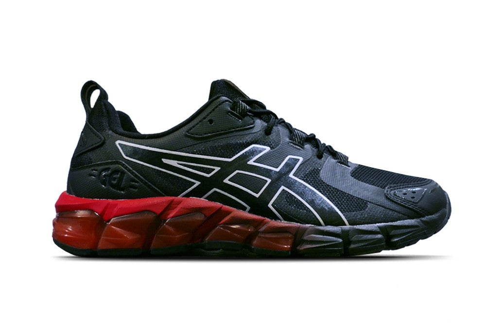 FootkornerAsics Gel Quantum 180 6 - Schwarz/Rouge