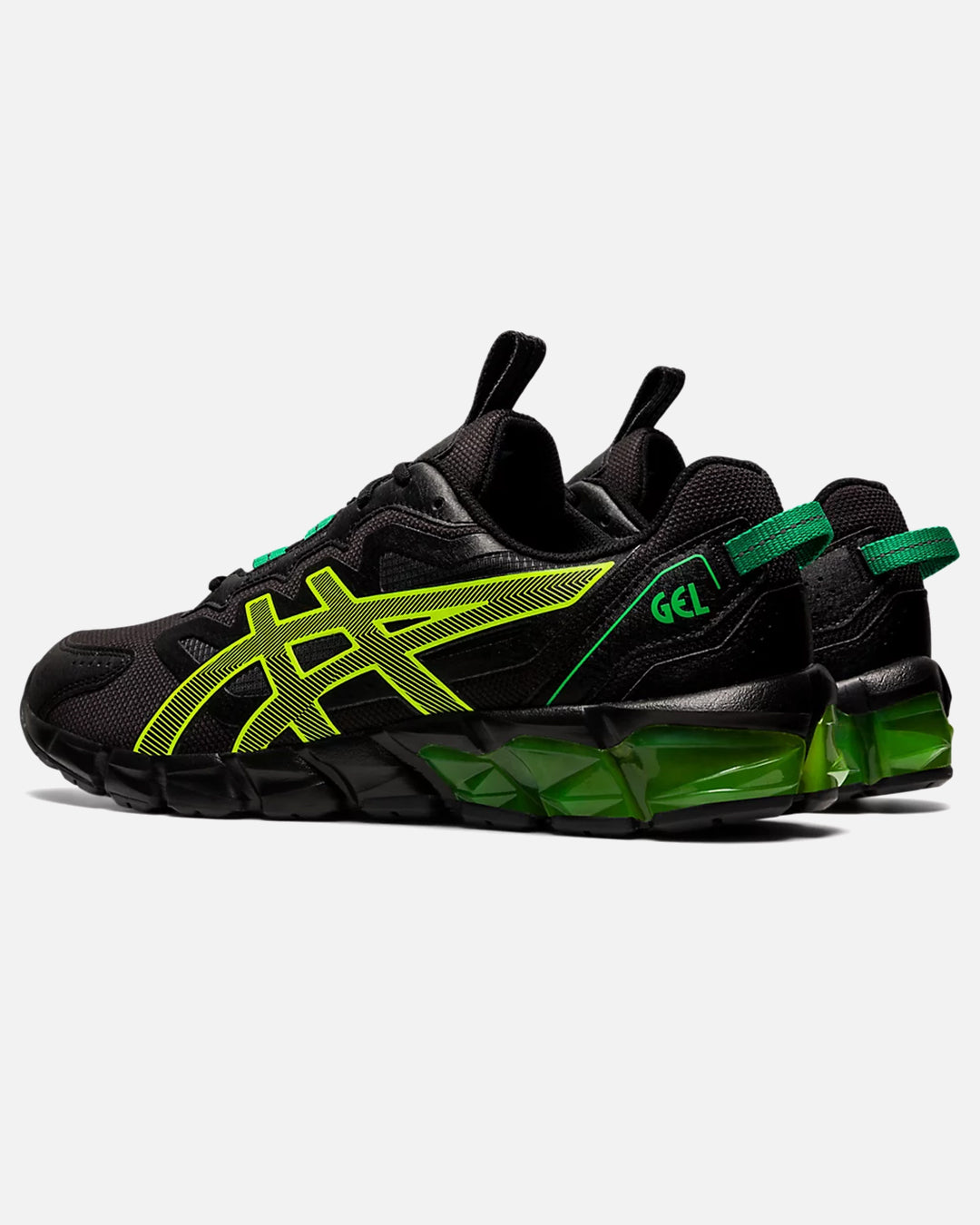 FootkornerAsics Gel Quantum 90 3 - Nero/Giallo/Verde