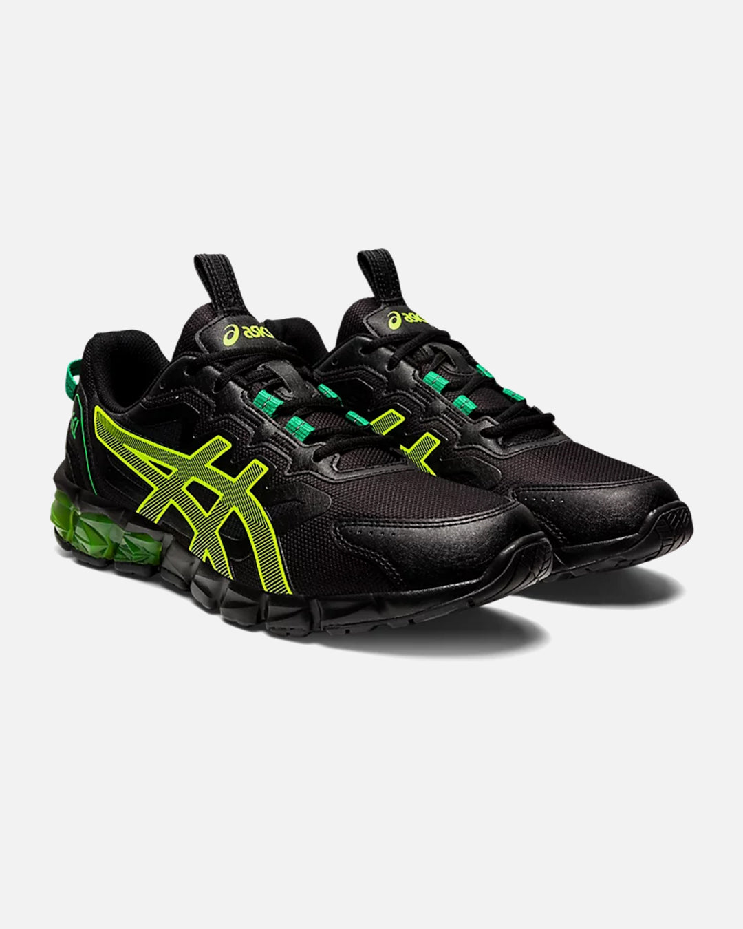 FootkornerAsics Gel Quantum 90 3 - Nero/Giallo/Verde